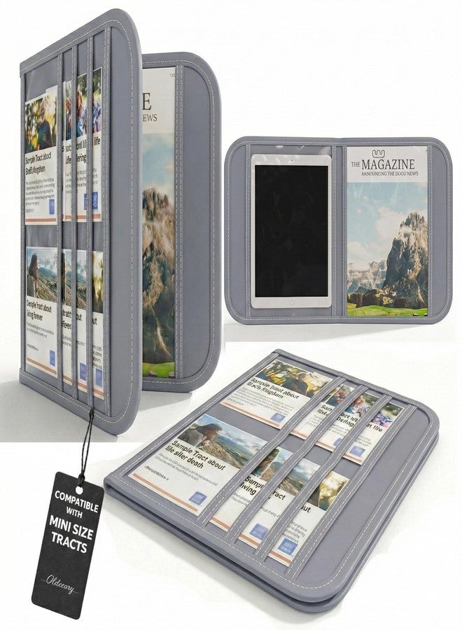 OLDECORY JW Tract Holder, JW Magazine Holder, JW Field Service Supplies, JW Ministry Supplies, JW Ministry Organizer, Jehovahs Witnesses Gifts, jw.org Accessories, JW Pioneer Gifts, Best Life Ever JW Gifts - Image 1