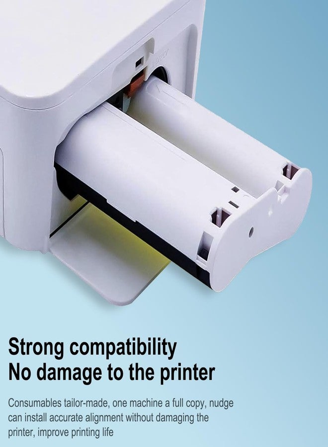 ACETONER KP-108IN Color Ink Set Compatible for SELPHY CP1300 CP1500 CP1200 Wireless Compact Photo Printer (4 x 6 inch 108 Ink Sheets + 3 Color Ink Cartridges) - Image 5