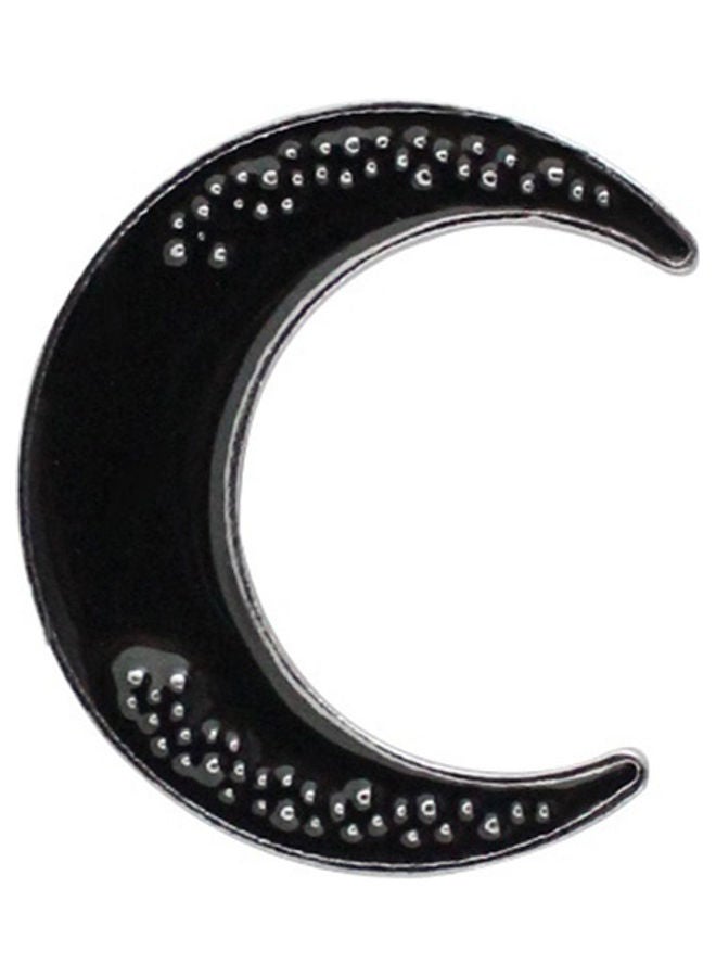 NIBEMINENT Fashion Crescent Moon Coat Jacket Button Brooch Pin  - Image 1