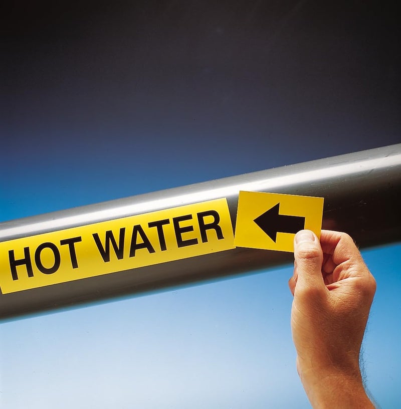 Brady 20452 Pipe Marker for Non-Potable Water - 1" Height - Image 2