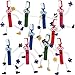 ArtCreativity Bendable Toothbrush Figures 12 Dental Toys for Kids Dentist Office Giveaways Toothbrush Toys Party Favors Stress Relief Fidget Toys Piata Fillers - Image 3