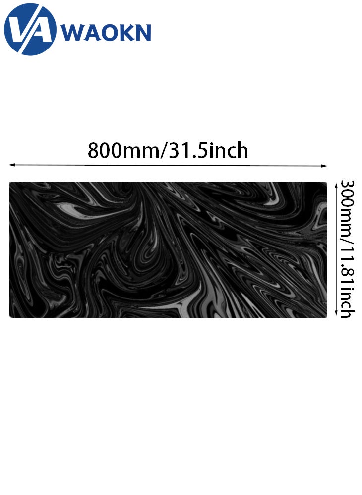 WAOKN - Large Gaming Mouse Pad XL Anti-Skid Mousepad Large Keyboard Mouse Pad Desk Mat with Stitched Edges Super Creative MousePad - Image 1