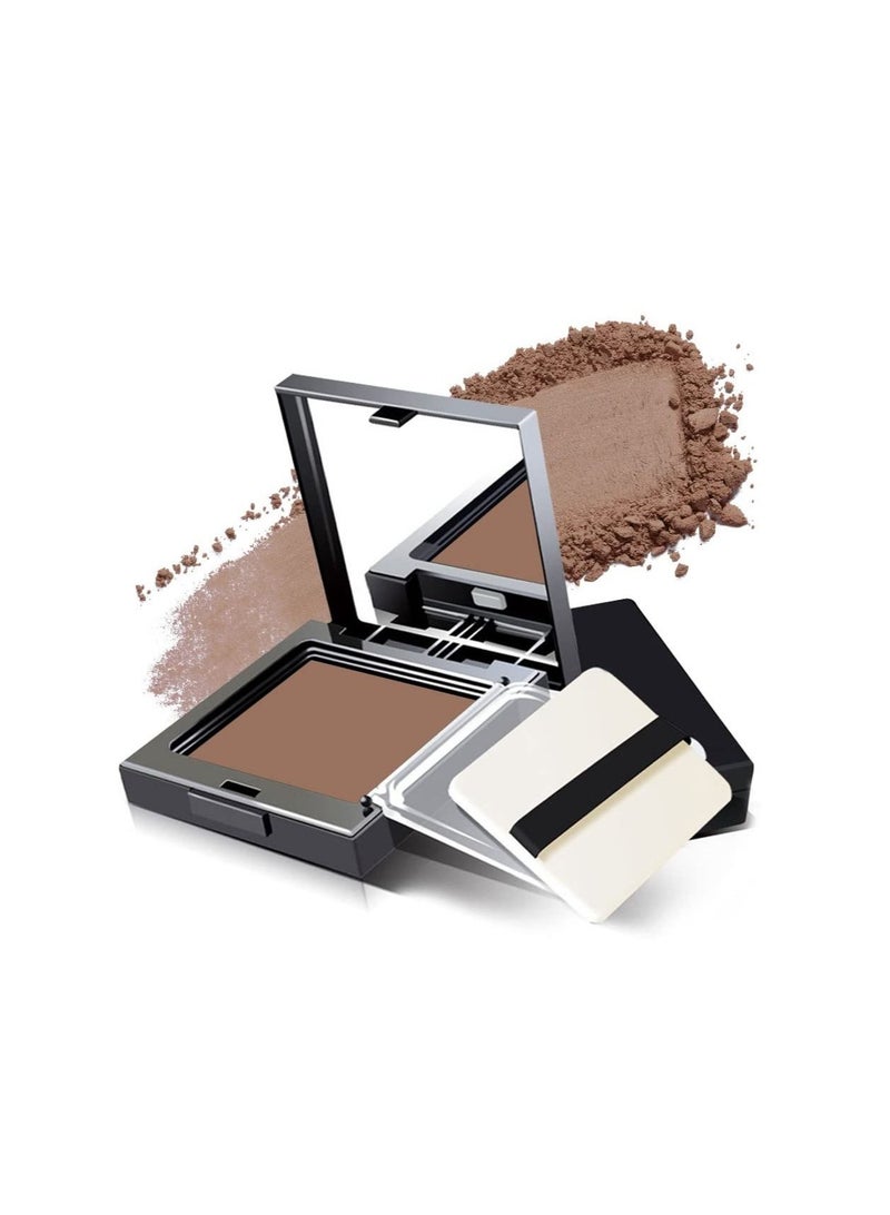 Captaintech Hairline Powder, Hair Line Powder, for Women Receding Hairline Shadow Filler, Hairline Shadow Powder, 0.42oz Root Touch Up Hairline Shading Thin Powder, Quick Cover Hair Root Concealer - Image 1