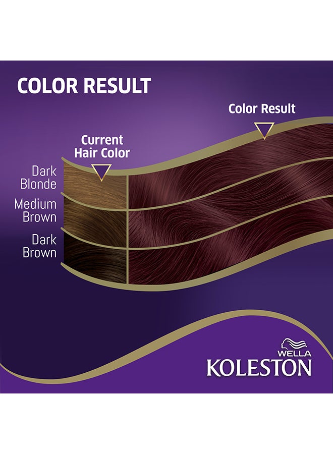 WELLA Koleston Maxi Single Burgundy 304/6 - Image 5