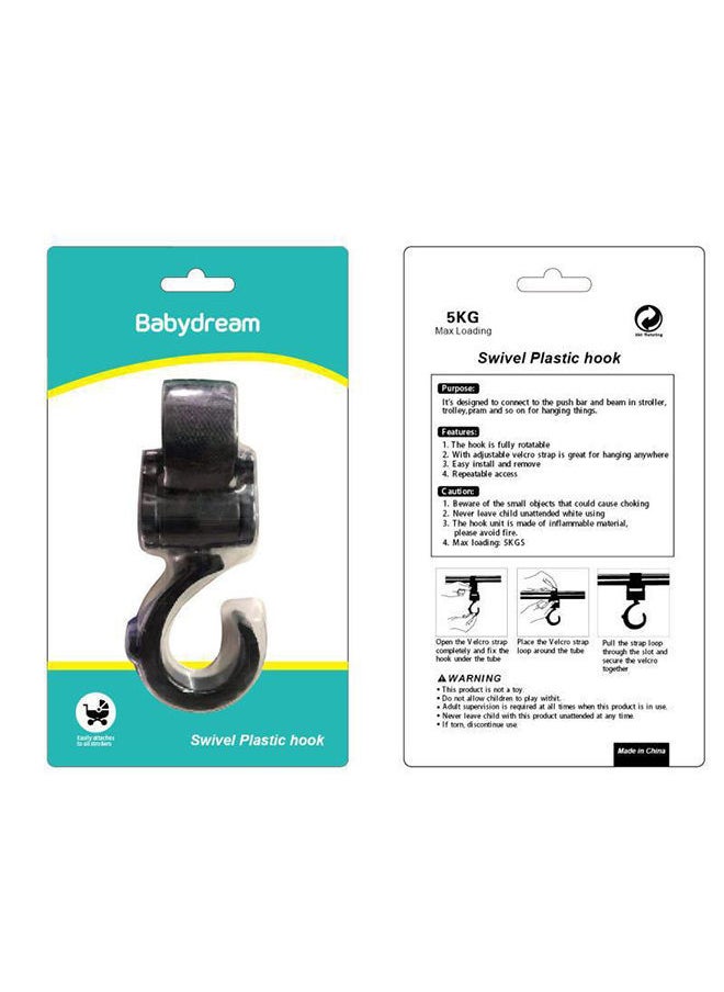 BabyDream Babydream stroller Hook-Black  - Image 3