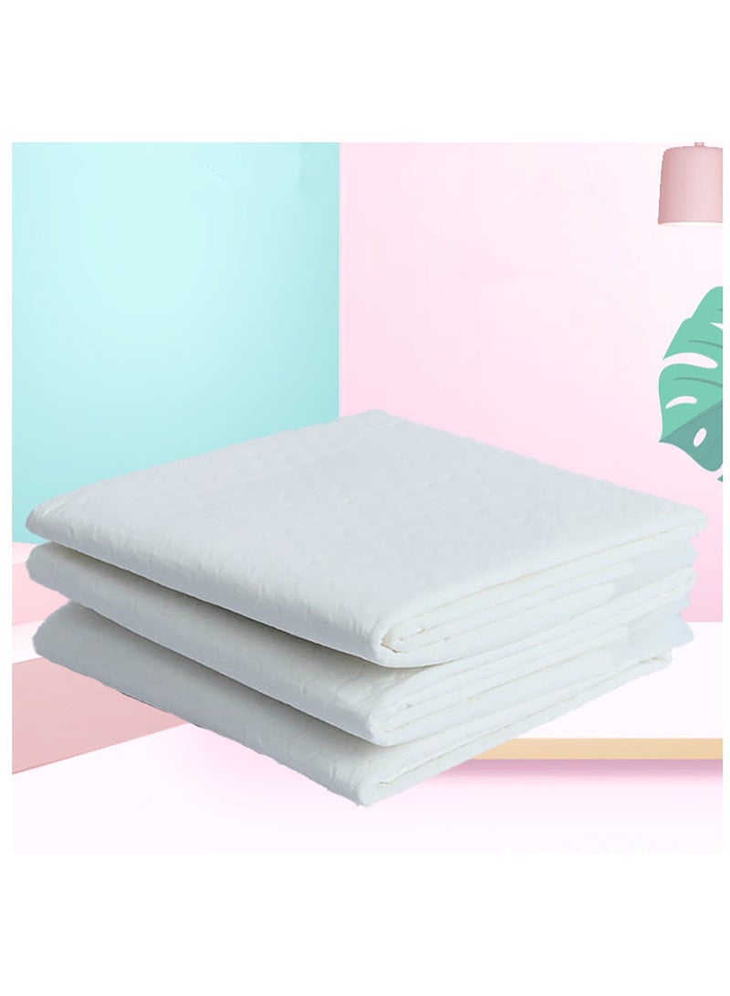 Little Story ليتل ستوري - سجادات تغيير الحفاضات للاستعمال مرة واحدة - عبوة من 50 قطعة - أبيض - Image 2