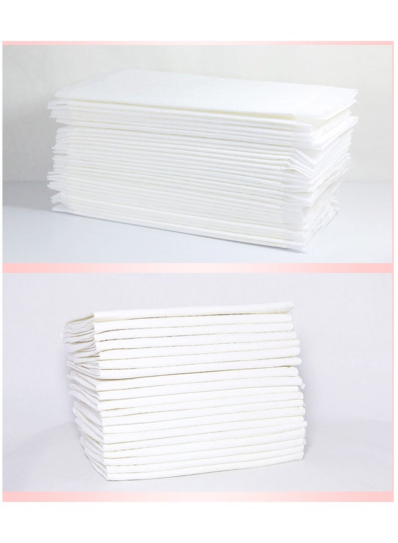 Little Story ليتل ستوري - سجادات تغيير الحفاضات للاستعمال مرة واحدة - عبوة من 50 قطعة - أبيض - Image 5