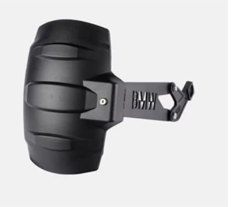 MILACHIN BMMW GS 310 Rear Mudguard Tyre Hugger | Reflective Splash Guard Black, Metal Clamp Splash Guard. - Image 1