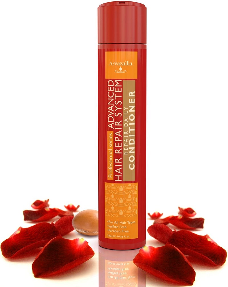 Arvazallia Advanced Hair Repair Daily Hair Conditioner with Argan Oil and Macadamia Oil for Dry or Damaged Hair - Image 2