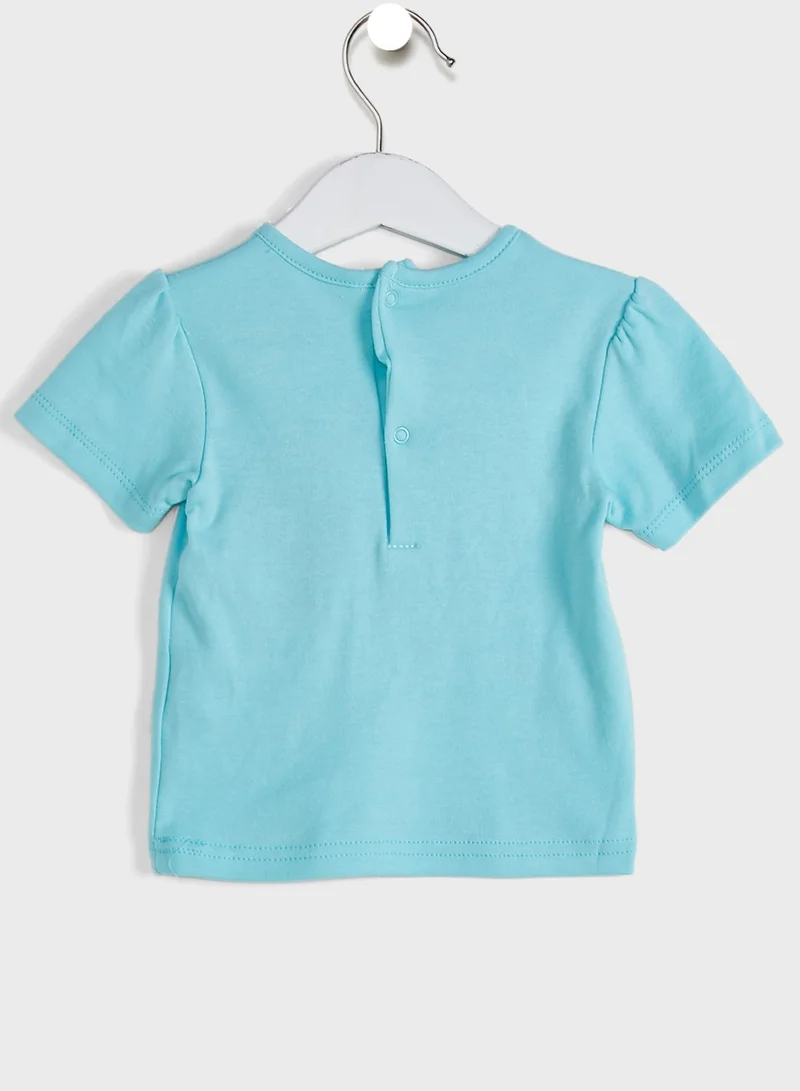 lily and jack Infant Printed Top & Legging Set