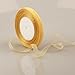BEAUTOPE 38 Inch 50 Yards Sheer Organza Ribbon Chiffon Ribbon for Gift Wrapping Birthday Wedding Bouquet Crafts Gold - Image 1