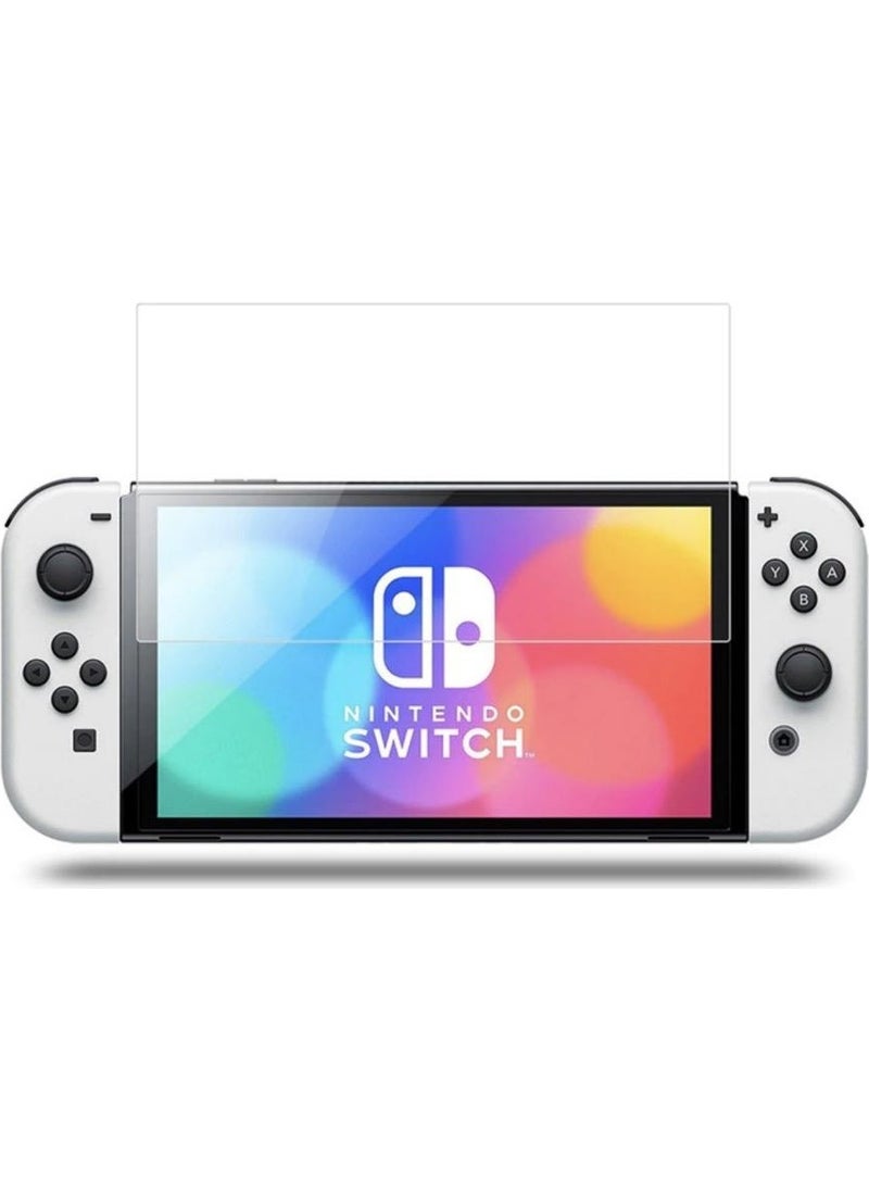 Glass Nintendo Switch OLED Screen Protector Tempered Premium Pro 9h  - Image 1