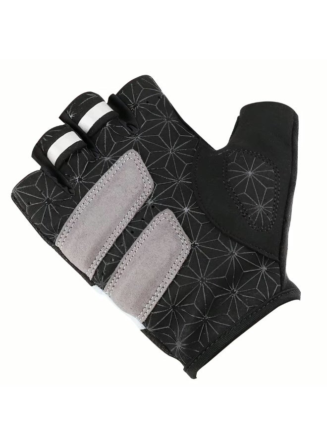 جي يو بي قفازات قيادة دراجات GUB 2127 نصف إصبع صيفية قابلة للتنفس ومضادة للانزلاق مقاس M - Image 2