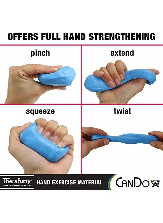 CanDo TheraPutty Standard Hand Exercise Putty For Rehabilitation, Exercises, Hand Therapy, and Occupational Therapy. Use To Strengthen Hand Muscles, Improve Fine Motor Skills, And Decrease Stress - pzsku/ZC3A84EEBAD28A2947ACBZ/45/_/1727378192/e89d6d91-4984-44e6-abde-b06b2223e16e