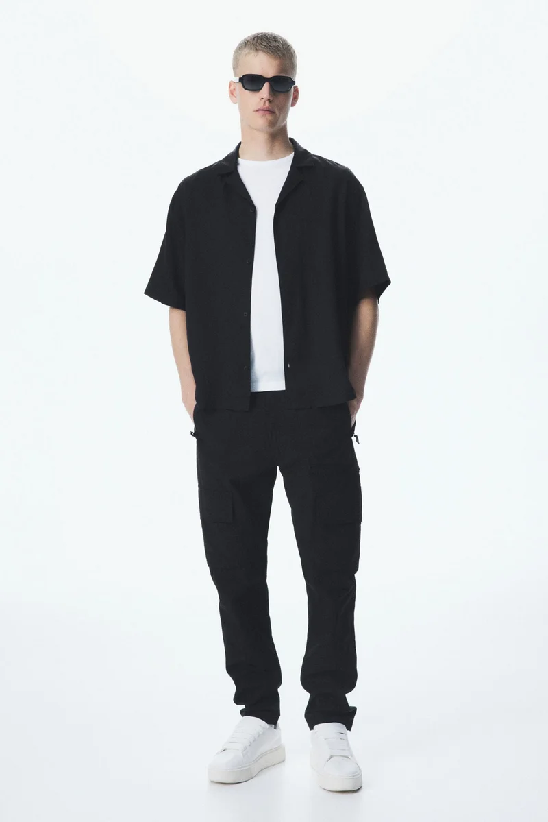 H&M Regular Fit twill cargo trousers