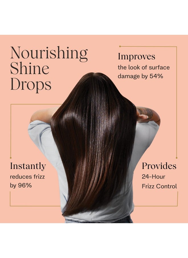 JVN - Complete Nourishing Shine Drops Hair Oil For Hydration And Longterm Hair Health Styling Oil For All Hair Types Sulfatefree 1.7 Fluid Ounces - Image 1