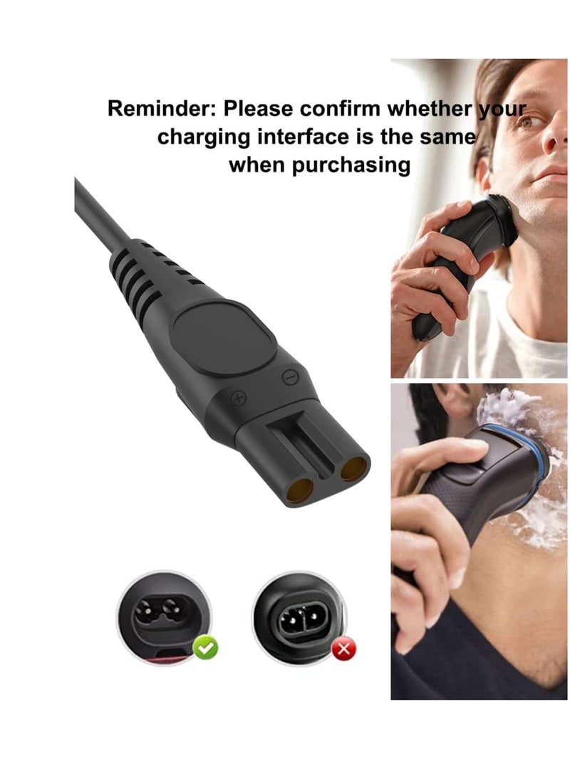 VIUAUAX 15V Shaver Charger Compatible with Philips HQ8505 7000 5000 3000 Series mg5750 mg7790 7750, Electric Shaver Beard Trimmer Adapter AC Power Supply Charging  - Image 4