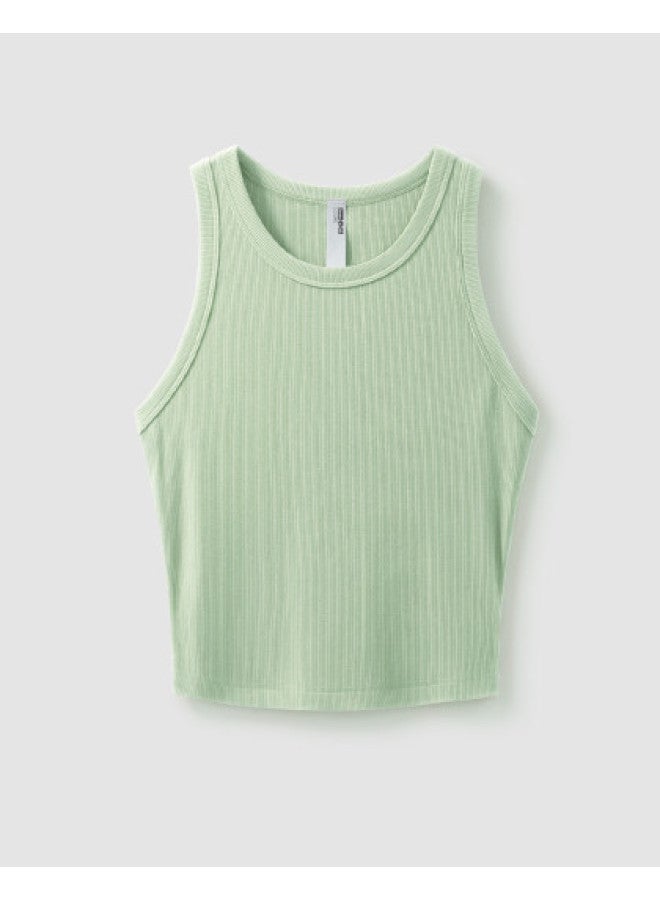 Bananain 501C Women'S Round-Neck Tank Top - Seamless High-Stretch Modal Slimming Base Layer With Side Coverage - Image 1