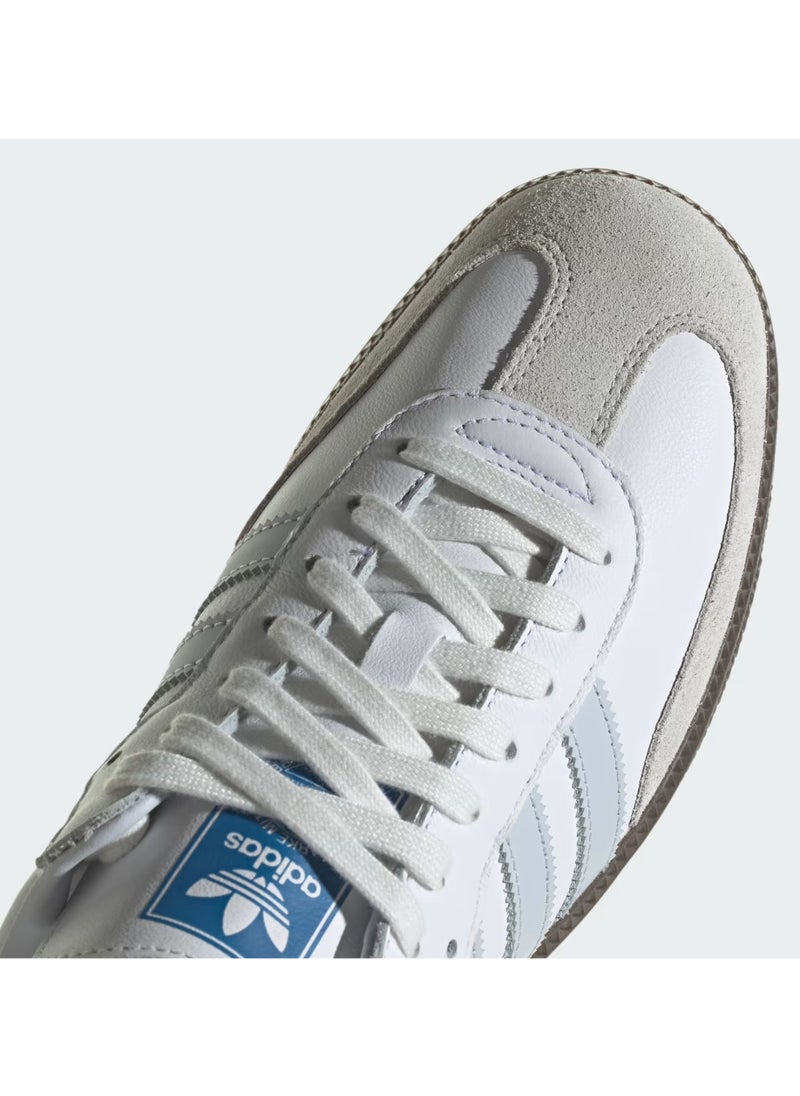 Adidas - Adidas Originals Samba OG Core White Halo Blue - Image 1