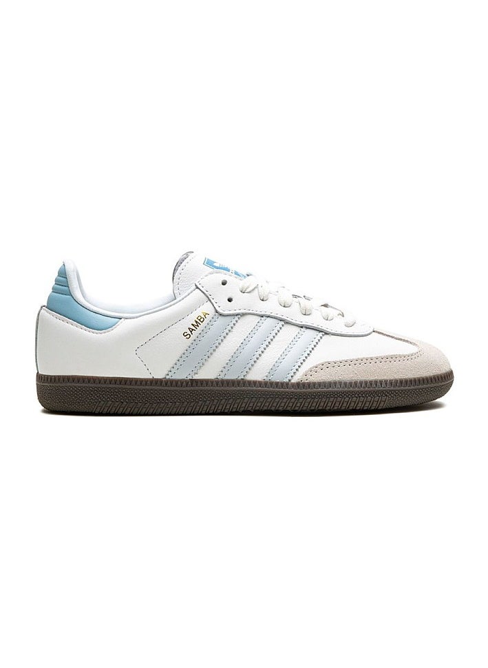 Adidas - Adidas Originals Samba OG Core White Halo Blue - Image 1