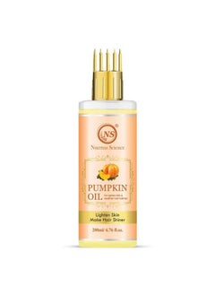 Nuerma Science Pumpkin Oil With Comb Applicator For Healthy Strong More Deep Root Nourishment Hair Oil (200 Ml Each Pack Of 2) 400 Ml  - Image 3