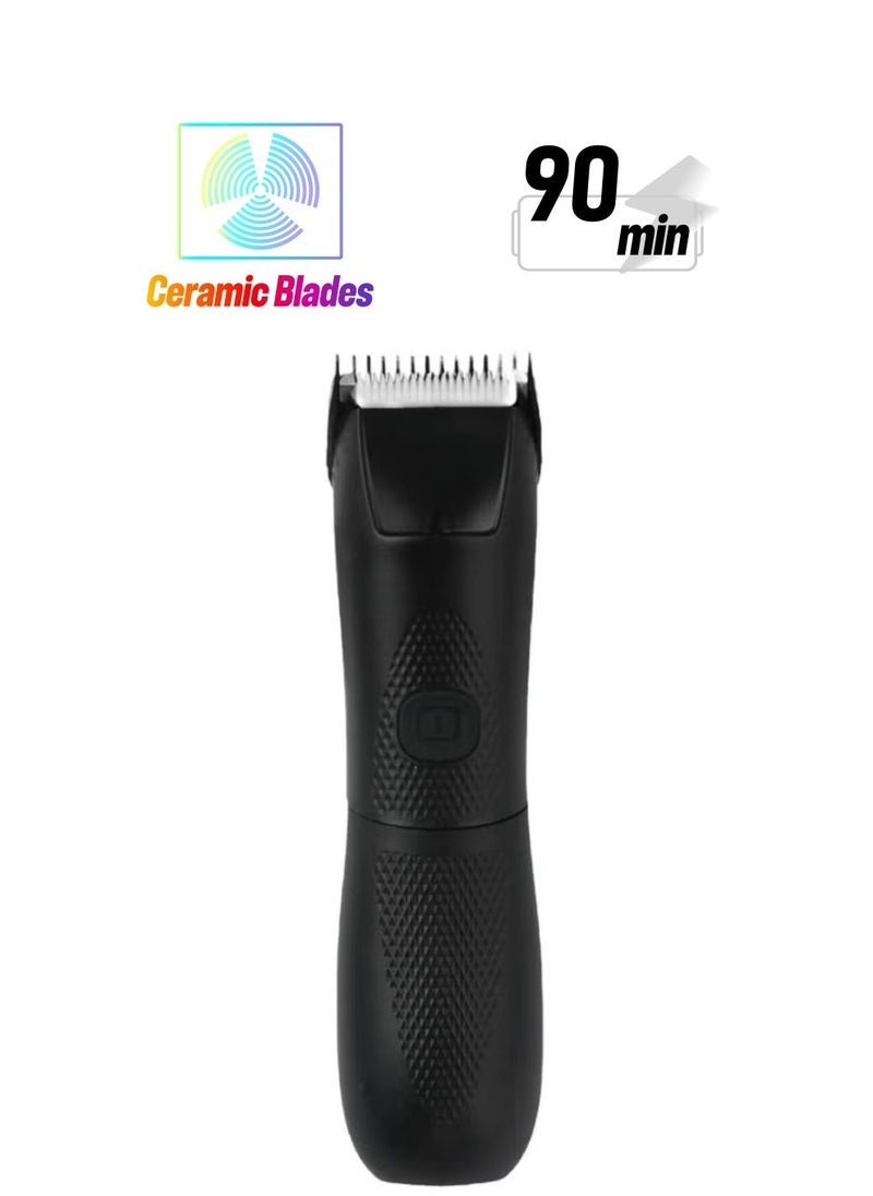 Denx Professional Trimmer Compact Hair Clipper For Easy Hair Cutting Waterproof Shaver Home Kit With Universal Usb Charging Dx1359 - Image 2