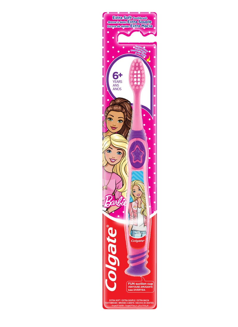 Toothbrush Kids Barbie Extra Soft 6+ years - pzsku/ZC3A904860299A3899C05Z/45/_/1733915740/ee223455-e890-46d6-8eea-c7111d97f98b