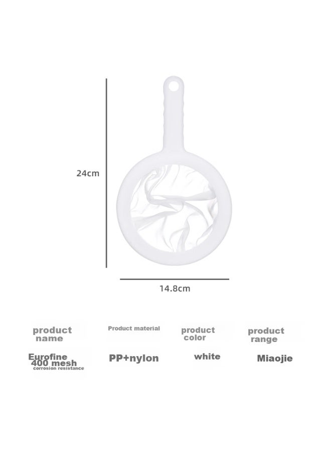 Oak Oak Soy Milk Filter, Ultra-fine Mesh, Household Strainer, Pulp Separator, Filtering Mesh Bag, 400 Mesh, C928  - Image 5