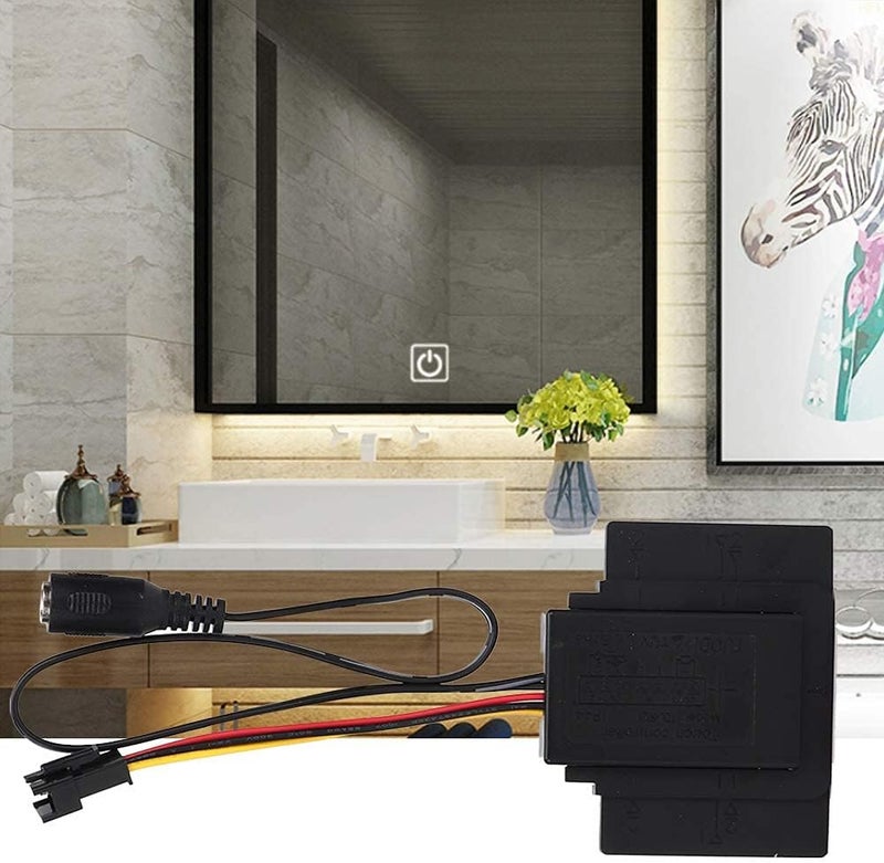 klarako Smart Dimmer Switch, LED Intelligence Touch Sensor Induction Switch for Bathroom Bedroom Mirror DC5-24V(Dual Output B3) - Image 1