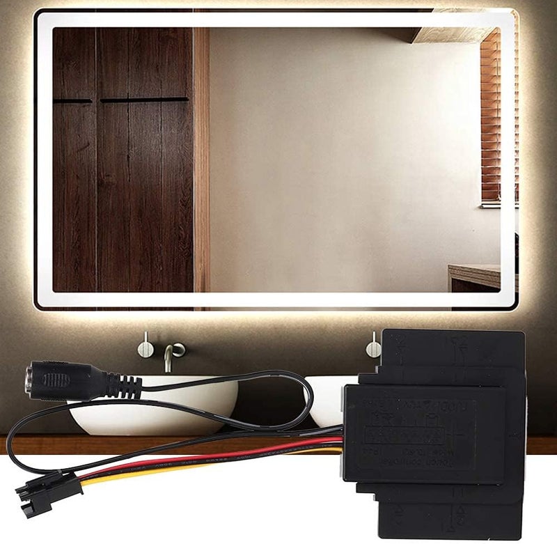 klarako Smart Dimmer Switch, LED Intelligence Touch Sensor Induction Switch for Bathroom Bedroom Mirror DC5-24V(Dual Output B3) - Image 2