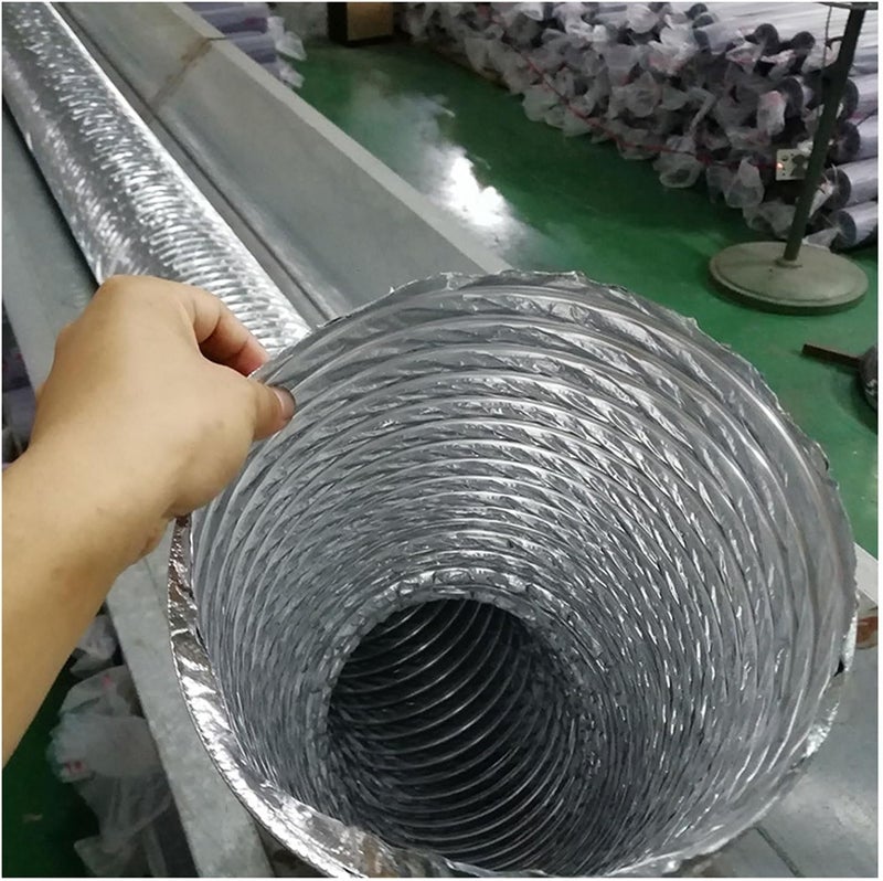 Flexible Aluminum Ventilation Duct for Bathroom Kitchen Extractor Fan 80-300mm Multiple Lengths(2m,100mm) - Image 3