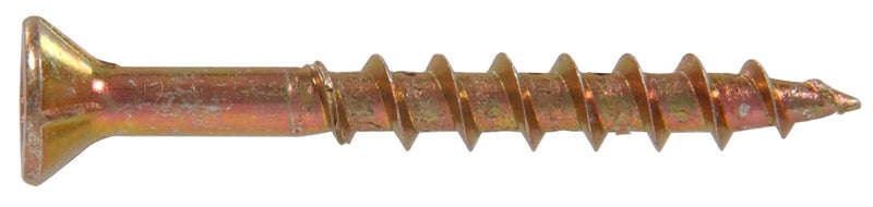 Hillman 48259 8 X 2-1/2-Inch Square Drive Multipurpose Wood Screw, 350-Pack,Yellow - Image 3