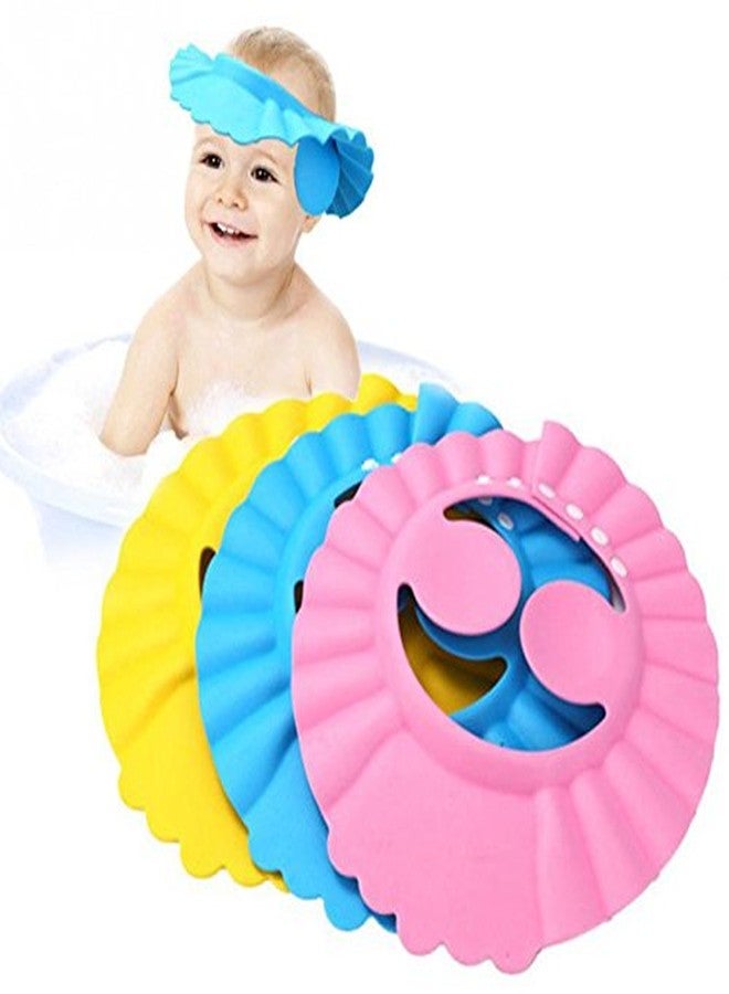 Killerzone Baby Shampoo Shower Bathing Protection Bath Soft Hat Soft Adjustable Visor Cap for Toddler, Baby, Kids, Children - Image 1