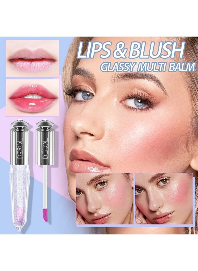 Color Changing Clear Liquid Blush For Cheeks And Lips, Moisturizing Multiuse Rouge Blush Gel, Magic Tinted Balm Waterproof Transparent Cream Liquid Blush, Glossy Shiny Finish Korean Blush Makeup 5Ml - pzsku/ZC3A99973AC97289C407DZ/45/_/1695646322/3664332a-7ac1-40a3-9ade-5b9e3bafbccf