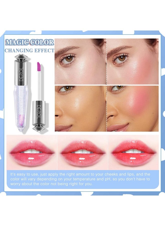 Color Changing Clear Liquid Blush For Cheeks And Lips, Moisturizing Multiuse Rouge Blush Gel, Magic Tinted Balm Waterproof Transparent Cream Liquid Blush, Glossy Shiny Finish Korean Blush Makeup 5Ml - pzsku/ZC3A99973AC97289C407DZ/45/_/1695646329/15ccfeb8-ec36-4890-87c7-b08219cbce65