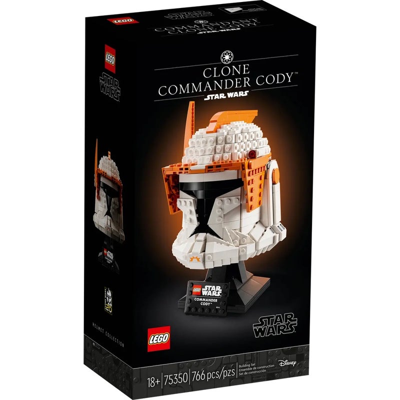 LEGO - Star Wars Clone Commander Cody Helmet 766 Pieces - 75350 - Image 1