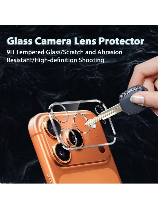 iPhone 17 Pro  Camera Lens Protector – 9H Tempered Glass, High-Quality Transparent Scratch-Resistant Rear Camera Protection, Single Pack. - Image 4
