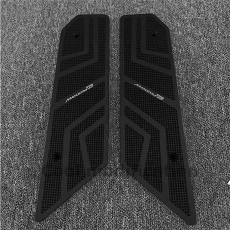Generic Suitable for Sanyang/MAXSYM TL500 pedal modification TL508 accessories imported CNC non-slip pedal Black