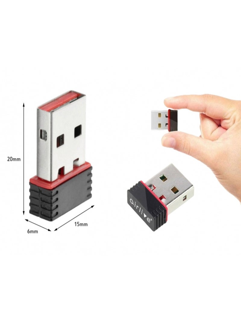 airlive 150Mbps Nano Wireless Usb Adapter N15  - Image 2