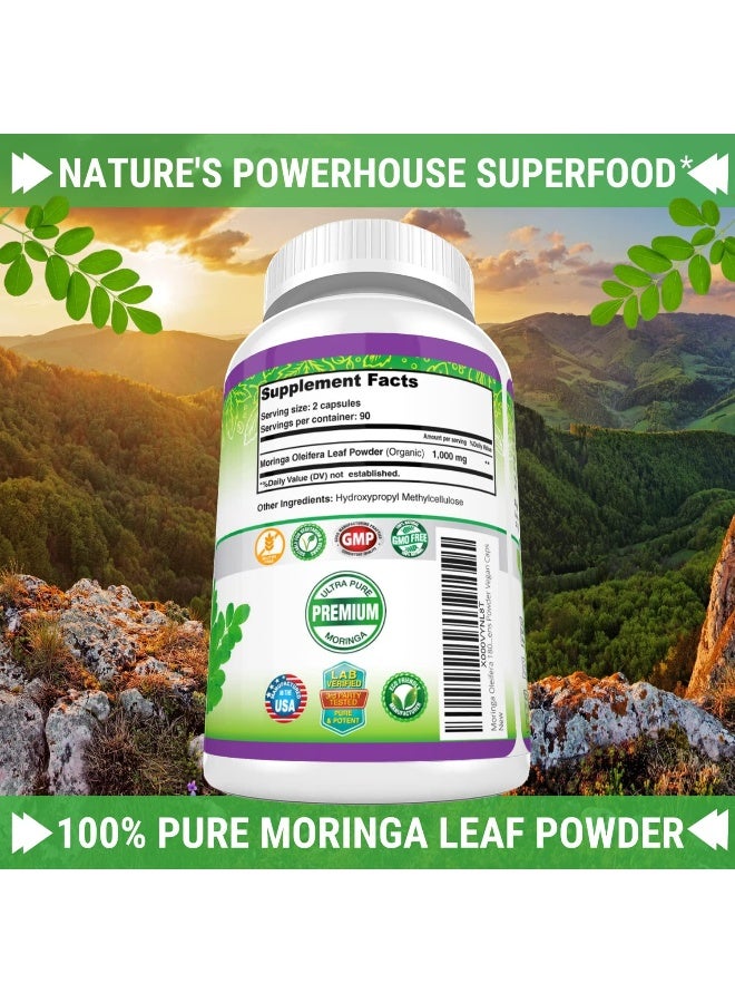 FRESH HEALTHCARE Moringa Oleifera - 180 Capsules - Image 5