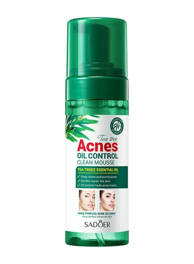 SADOER TEA TREE ACNES OIL CONTROL CLEAN MOUSSE 150 g  - Image 1