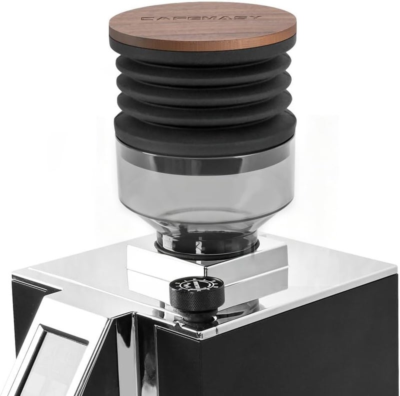 CAFEMASY Single Dose Hopper with Bellow Upgrade - 90g/3.17oz Clear Bean Hopper for Eureka Mignon Espresso Grinder - Image 1