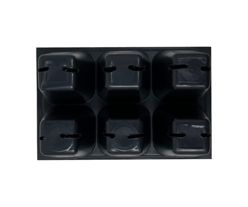 The Hydroponic City Seed Starter Tray, 720 Cells (120 Trays - 6 Cells Per Tray) + Plant Stakes - Image 5