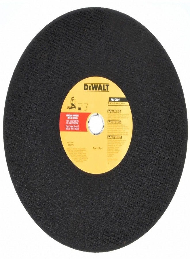 ديوالت عجلة منشار تقطيع GP من DeWalt DW8001B4 مقاس 14 بوصة × 7/64 بوصة × 7/64 بوصة × 1 بوصة، عبوة من 4 قطع - Image 2