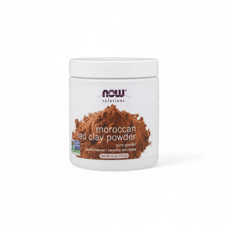 Now - Moroccan Red Clay Powder Facial Cleanser 170g
