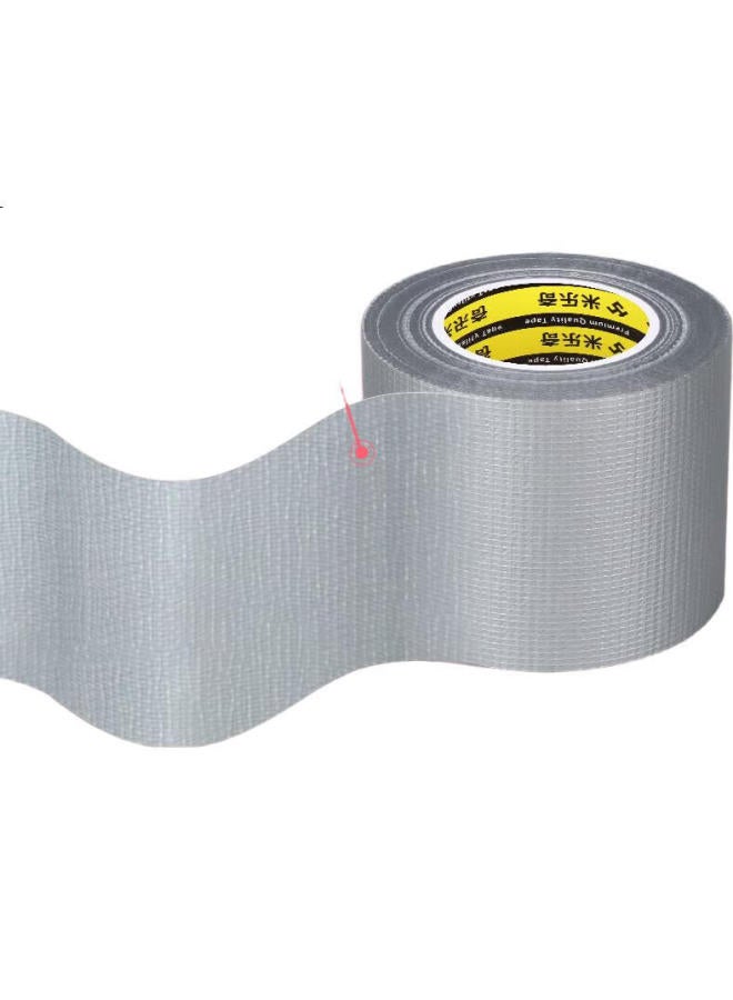 Miloch Milaiqi Single-Sided Cloth-Based Tape, High Adhesion, Durable, Waterproof, Carpet Fixing, Wire Route, White, 80Mm Wide * 20M Long [1 Roll] - Image 1