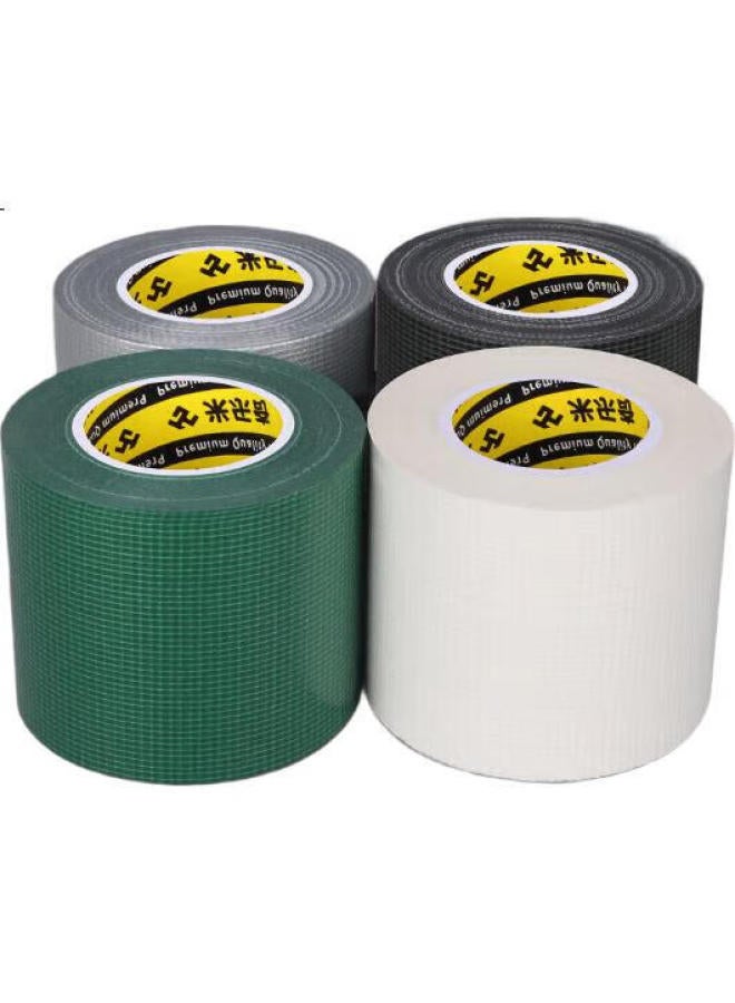 Miloch Milaiqi Single-Sided Cloth-Based Tape, High Adhesion, Durable, Waterproof, Carpet Fixing, Wire Route, White, 80Mm Wide * 20M Long [1 Roll] - Image 2