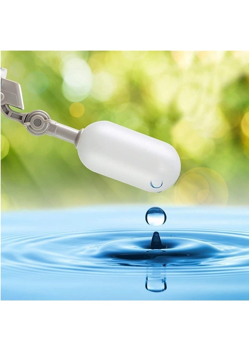 Float Ball Valve, 1/2 Inch Mini Plastic Water Valve with Adjustable Arm for Automatic Level Control of Tank (4 Pack) - Image 4