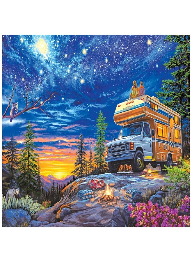 RoseArt - My Happy Place - Camper Night - 750 Piece Jigsaw Puzzle for Adults - Image 2