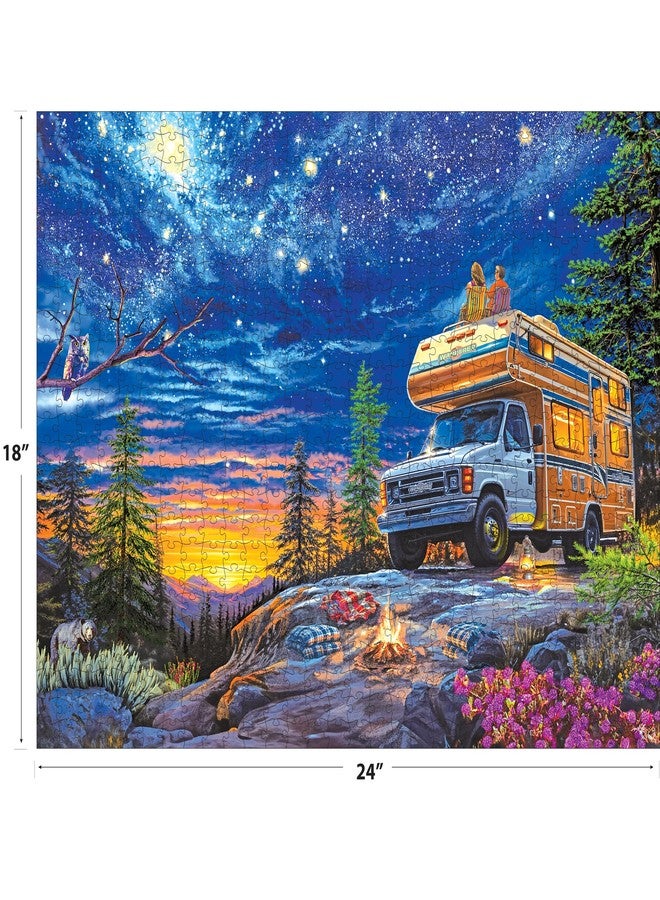 RoseArt - My Happy Place - Camper Night - 750 Piece Jigsaw Puzzle for Adults - Image 4